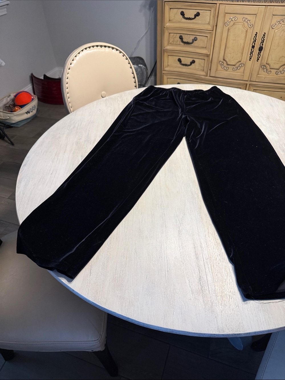Old Navy Black Velvet Jogger Pants for Kids